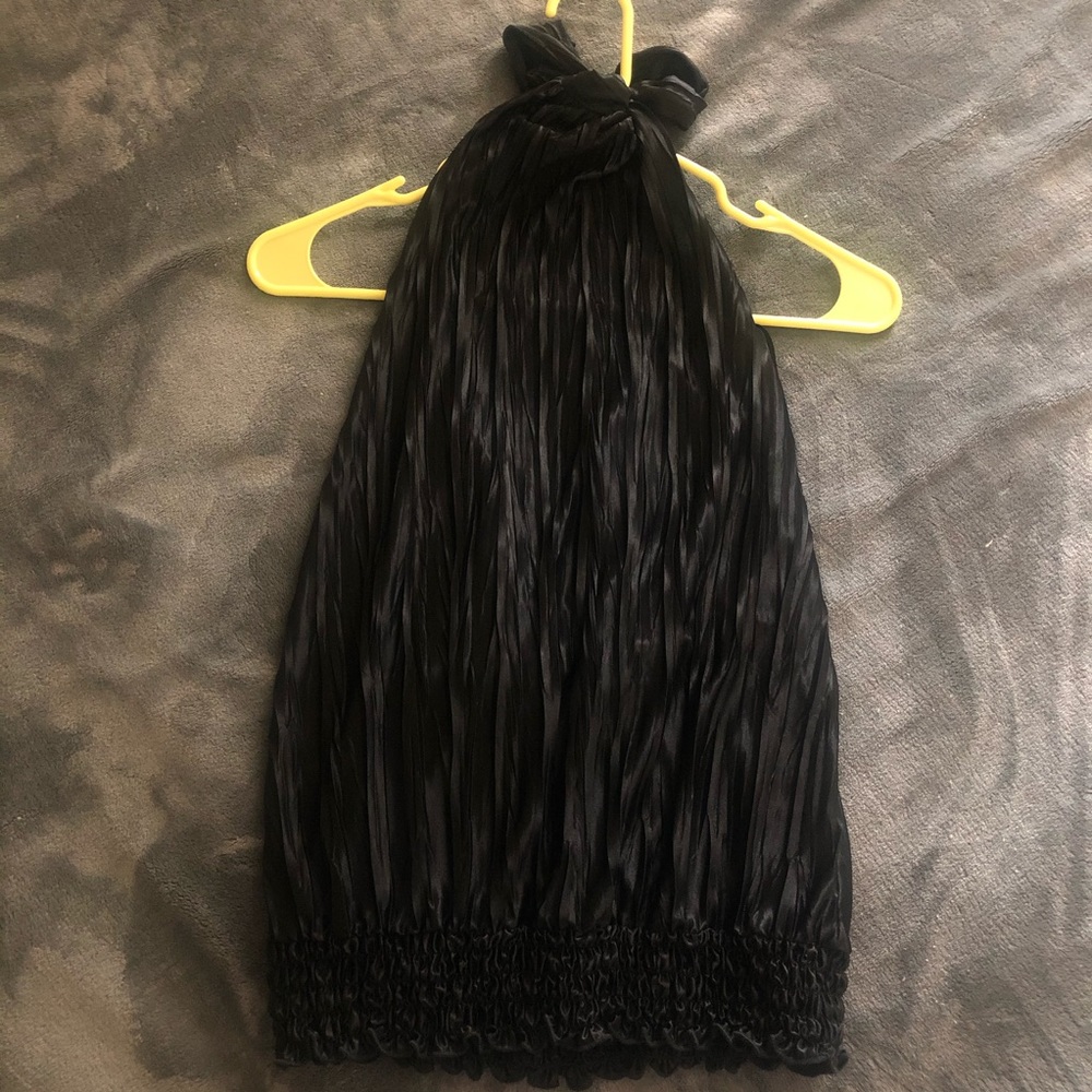 Open Back Toe Halter Top